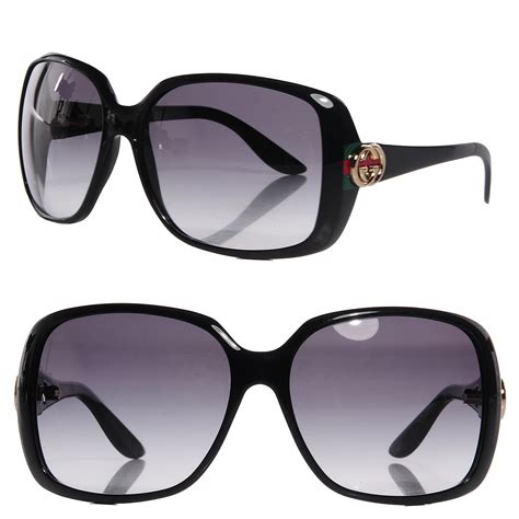 gucci gg 3166/s|GUCCI Web GG 3166/S Sunglasses Black .